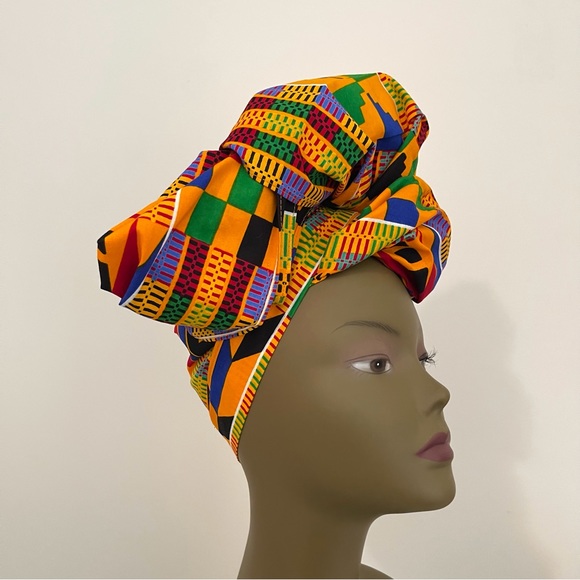 African Print Ankara Headwrap - Picture 2 of 7